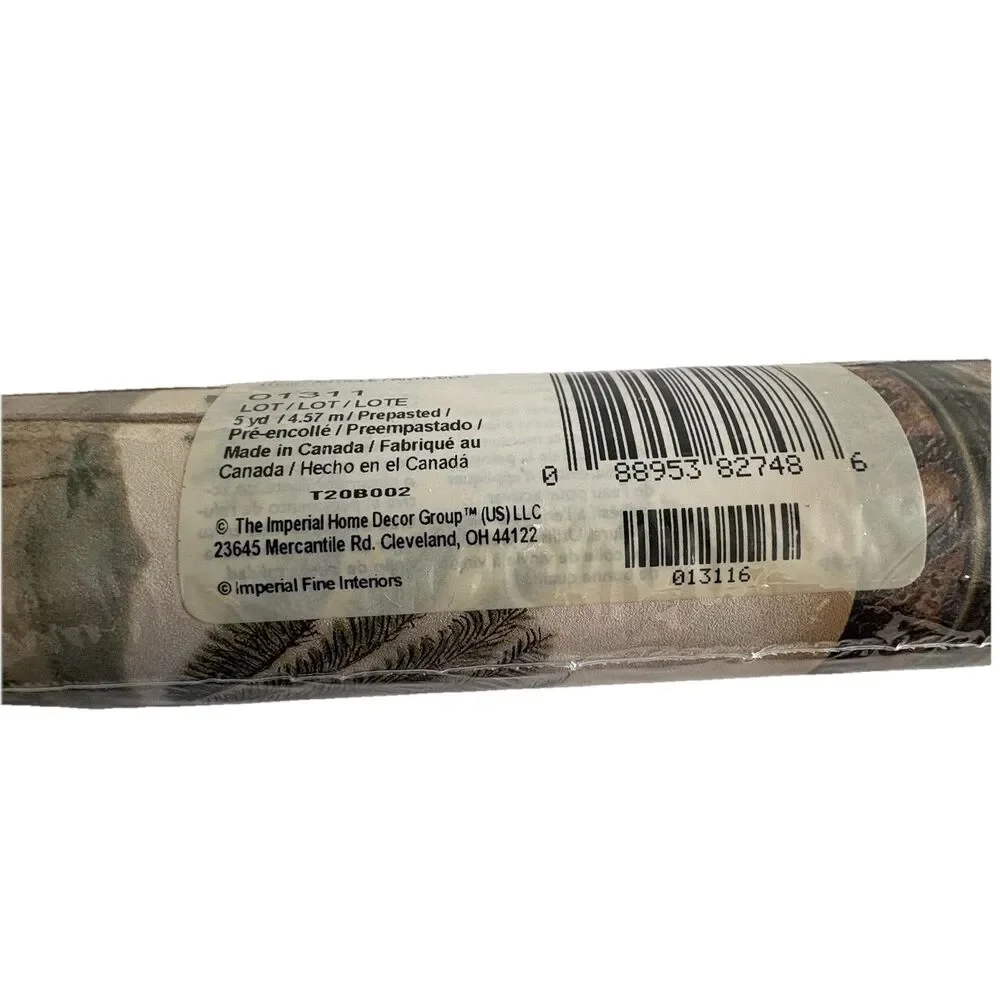 Wallpaper Border Imperial Fine Interiors Palm Tree 10 Yards #0123116 Prepasted